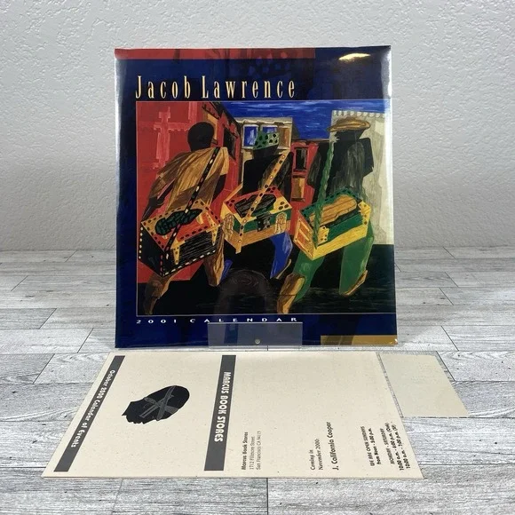 Sealed Jacob Lawrence 2001 Calendar