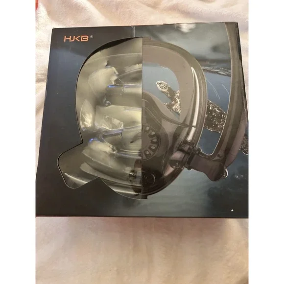 HJKB K2 Snorkeling Mask K2a19010259 One Way Outer Circulation Breathing‎ NEW