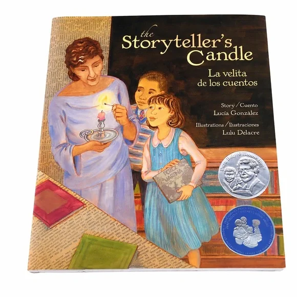 The Storyteller’s Candle La Velita de los Cuentos Bilingual Children’s Picture
