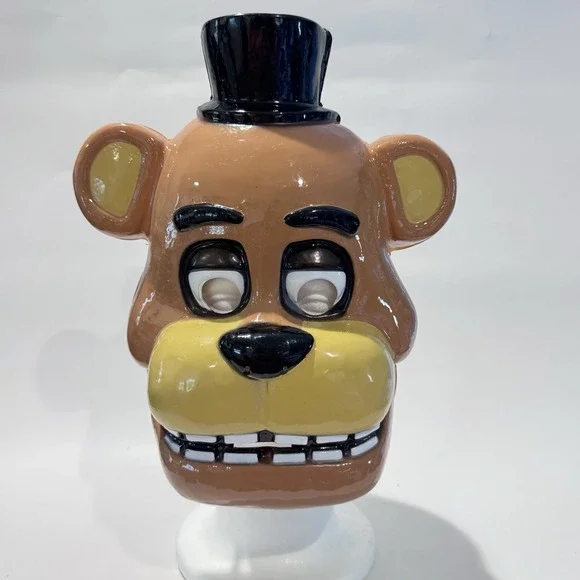 NEW Five Nights At Freddy's Freddy Adult Plastic 1/2 Mask 2016 Rubies Cosplay