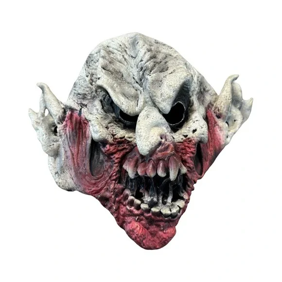 Don Post‎ Studios 2000 Horror Monster Zombie Scary Halloween Mask Adult Y2K
