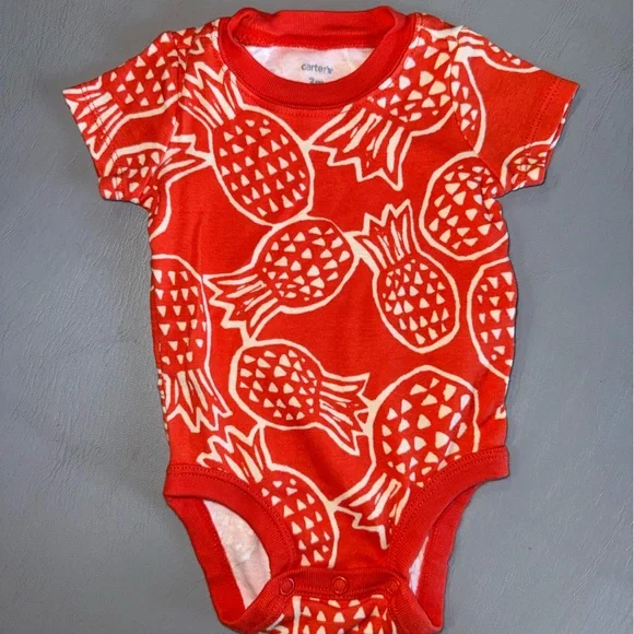 Carter's‎ Red Pineapple Print One Piece