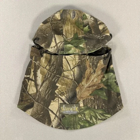 Scent-Lok Mens Camo Balaclava Facemask One Size Polyester Hunting Scent Control