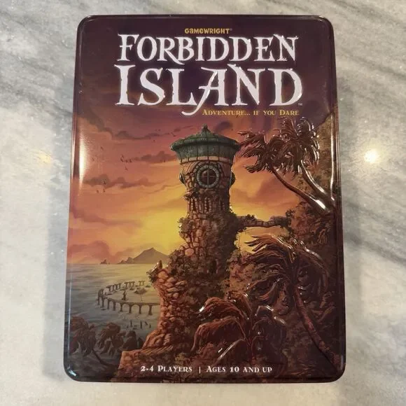 Gamewright Forbidden Island Board Game (Standard Tin) 2-4 Players NEW