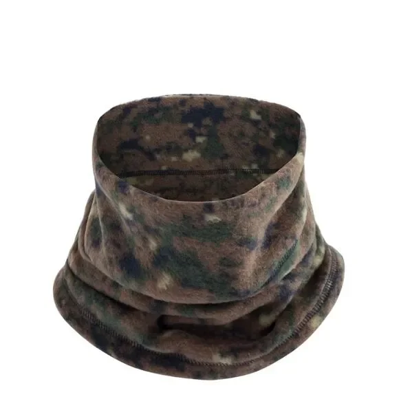 Camo Neck Gaiter Face Mask Windproof Adjustable Bandana Scarf For Cold Weather