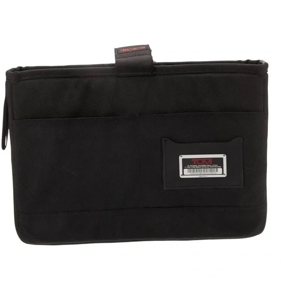 Tumi Padded Laptop Sleeve Insert Bag Black EUC
