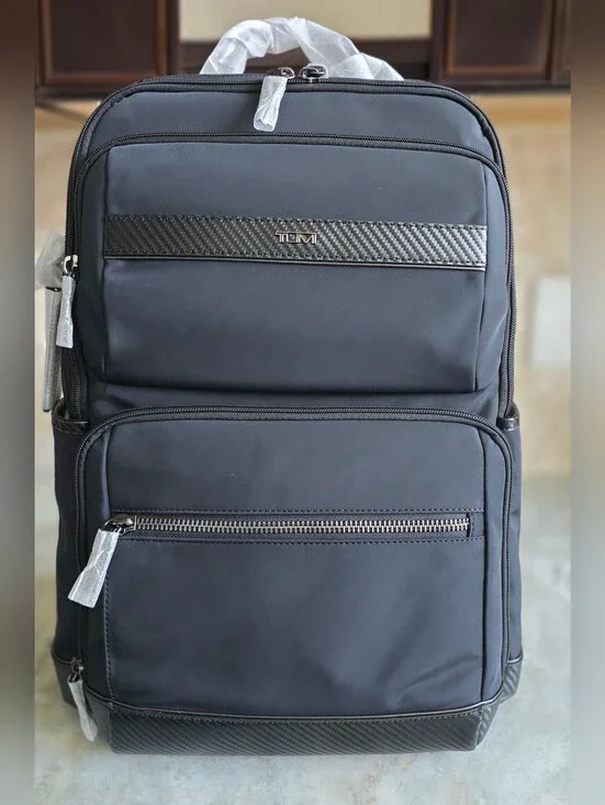 TUMI Links Backpack Black 17” Laptop Travel Business Backpack NWT
