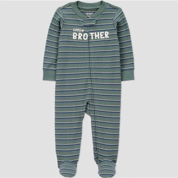 Carter's Baby Boys' Little Brother Sleep N' Play New with Tag