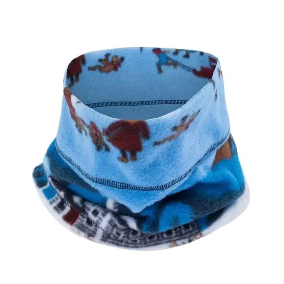 Camo Neck Gaiter Face Mask Windproof Adjustable Bandana Scarf For Cold Weather