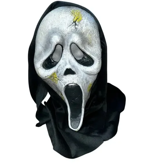 2013 Scream Mask Ghost Face Zombie Mask Fun World Halloween Mask