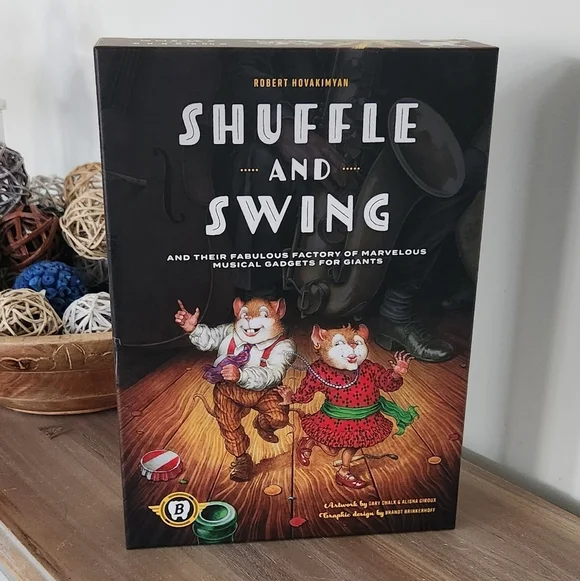 🎷 Shuffle and Swing Board Game Includes BONUS Instruments! 🐭