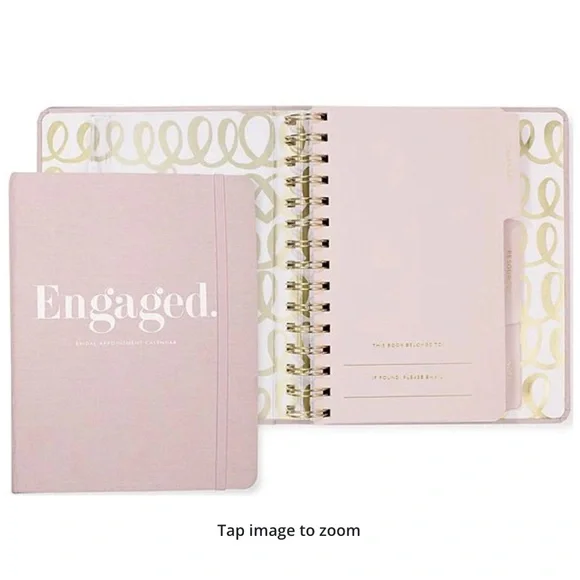 Kate Spade Engaged Bridal Appointment Calendar