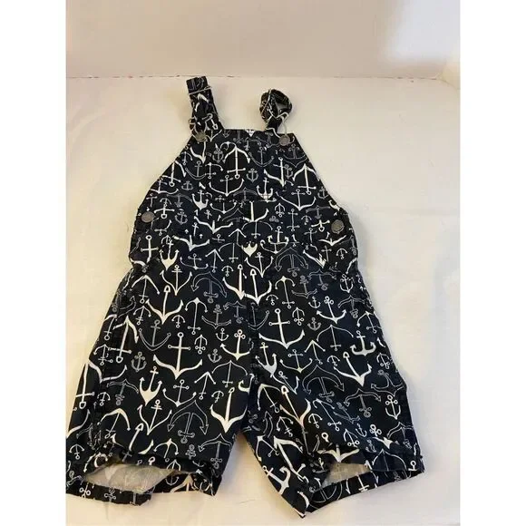 Carters anchor short overalls 24m‎ nautical theme