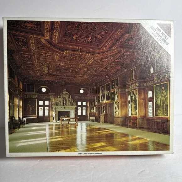 Castle,‎ Heiligenberg, Germany 1000 Pieces Vintage Puzzle by Whitman.