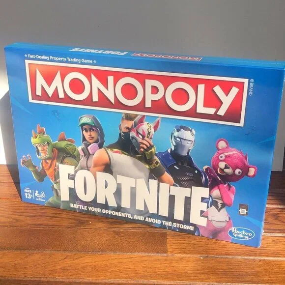 Monopoly FortNite Edition Board Game Hasbro Gaming NEW Sealed