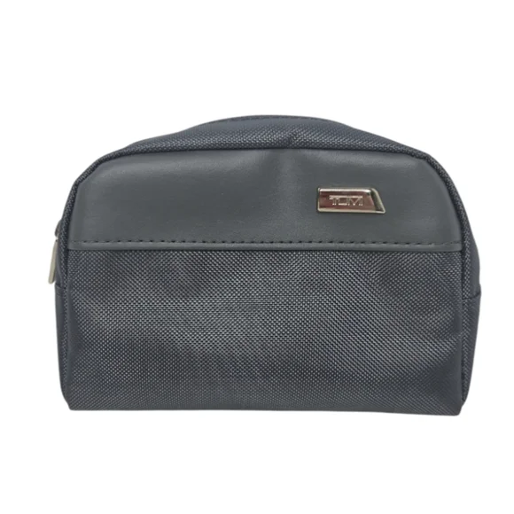 Tumi For Delta Gray Cosmetic Toiletry Case