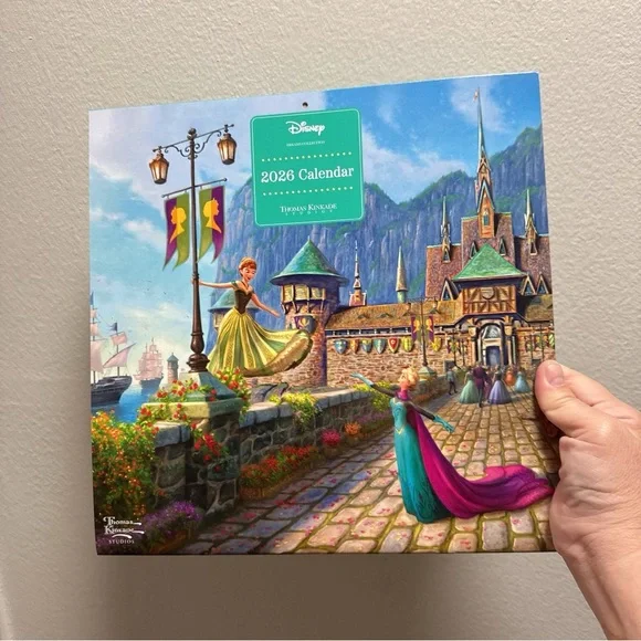 Disney 2026 Calendar - Colorful Home Office Decor