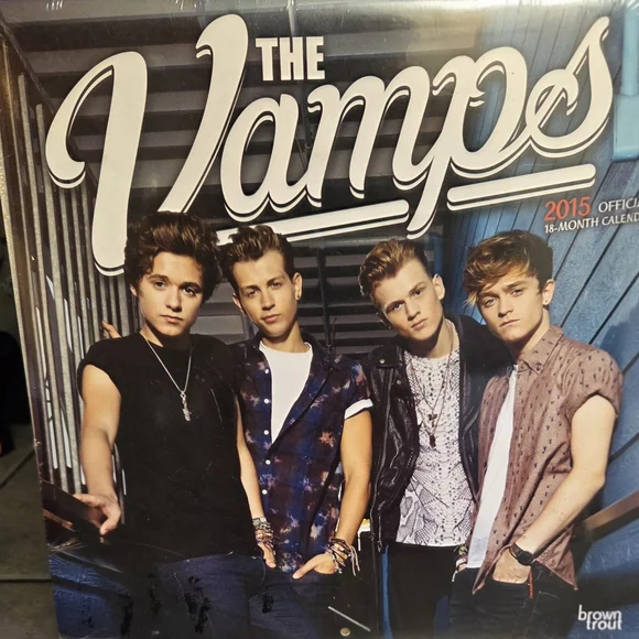 🆕️🎁The Vamps 2015 (2026) Official Calendar🎅
