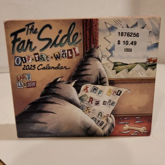 NWT The Far Side Off The Wall 2025 Calendar Gary Larson NIB
