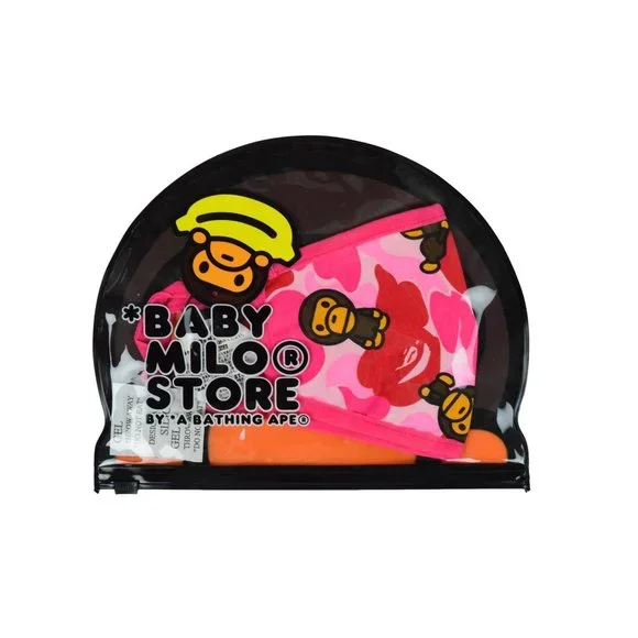 BAPE ABC PINK CAMO MASK