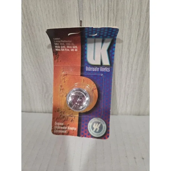 NEW! Underwater Kinetics Flashlight Replacement Bulb With Reflector 514801