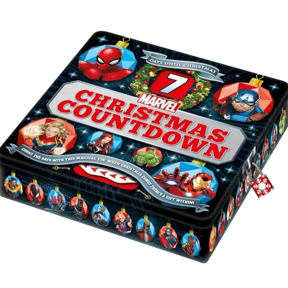 NEW Marvel 7 Days Until Christmas Countdown