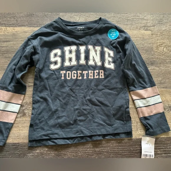 5 for $20 ✨Carter's Kids Girls 100% Cotton Long Sleeve‎ Shirt Sz 4