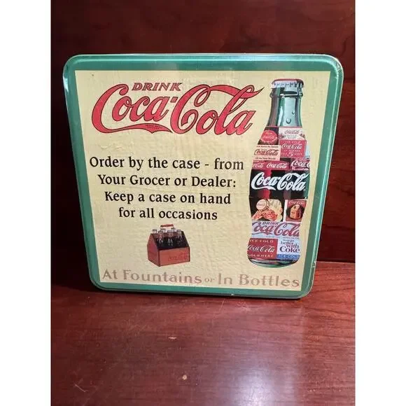 NIP Coca Cola COKE Jigsaw Puzzle in Collectible Tin Box 500 Pieces Bottle Shaped