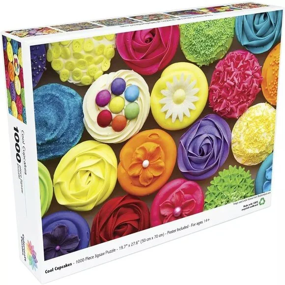 Colorcraft Cool Cupcakes 1000 Puzzle 28