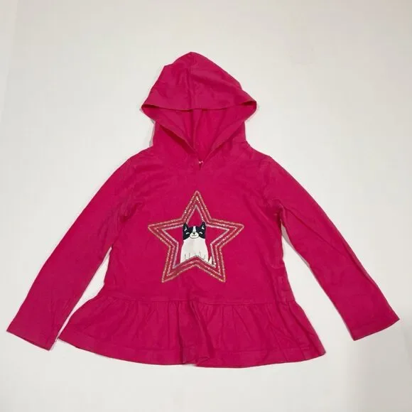 Carter’s Hooded Sweatshirt Long Sleeve Cat Jersey- Toddler Size 2T