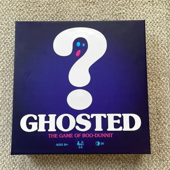 Ghosted Board Game New! Sealed Family night game! Ages 10+ (3-6 players)
