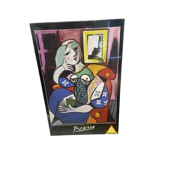 Pablo Picasso Femme avec Livre 1000 Pc Jigsaw Puzzle Piatnik NEW SEALED