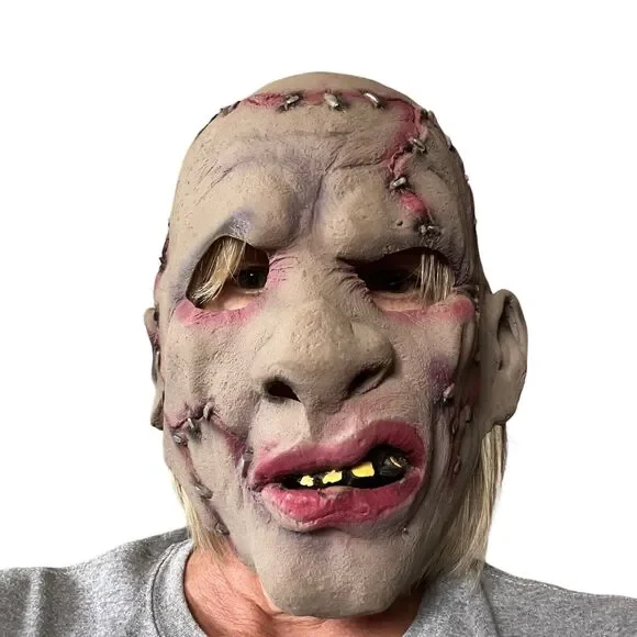 The Paper Magic Group VTG Latex Rubber Walking Dead Man Horror Halloween Mask