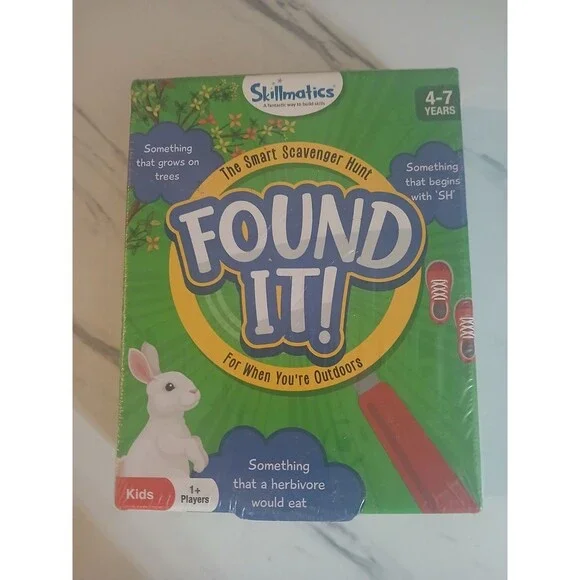 Skillmatics FOUND IT! Outdoors Scavenger Hunt Game