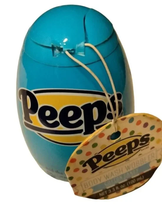 Peeps Wobblers Body Wash Scented Cotton Candy Party Favor Soap