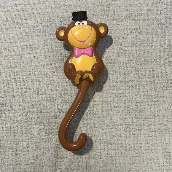 Avon Vintage Imp the Chimp Monkey Bath Brush with‎ Tail Handle