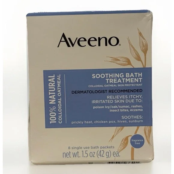 Aveeno Active Naturals‎ Soothing Bath Treatment 100% natural colloidal oatmeal