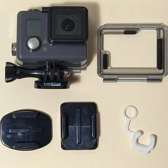 GoPro HERO + Action Cam 1080p 60fps Wi-Fi Waterproof Camera Bundle Original Box