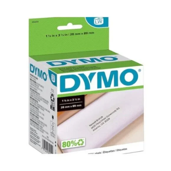 DYMO Direct Thermal Labels - 1-1/8