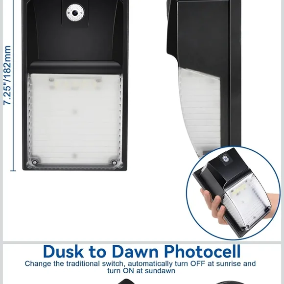18W LED Wall Ligth With Photocell Sensor (45)