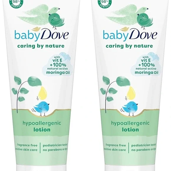 Baby Dove- Baby Hypoallergenic Lotion 2pk