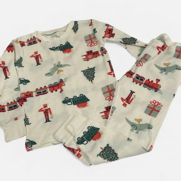 Carter’s Festive Kids Pajamas with Holiday Print