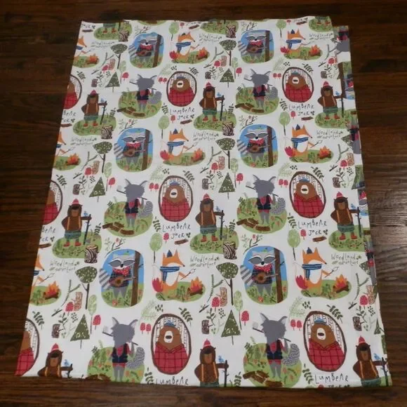Discontinued Garnet Hill Lumbear Twin Size Sheets Lot of 2 - FLAT sheets