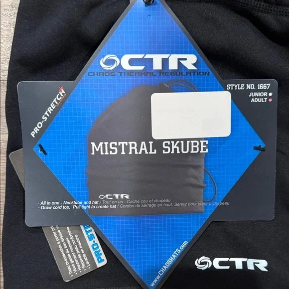 Mistral Skube Black Face Mask