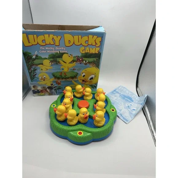 Lucky Ducks Preschool Game Pressman Complete w/instructions-2015, Good condition