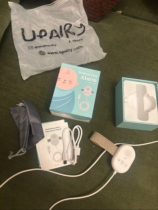 Bedwetting Alarm for Kids - White |