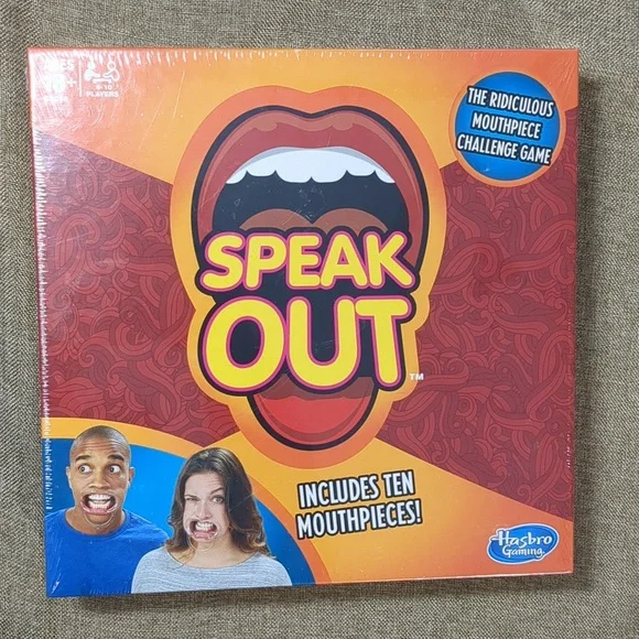 Hasbro Speak Out Games Age 16 + New Sealed