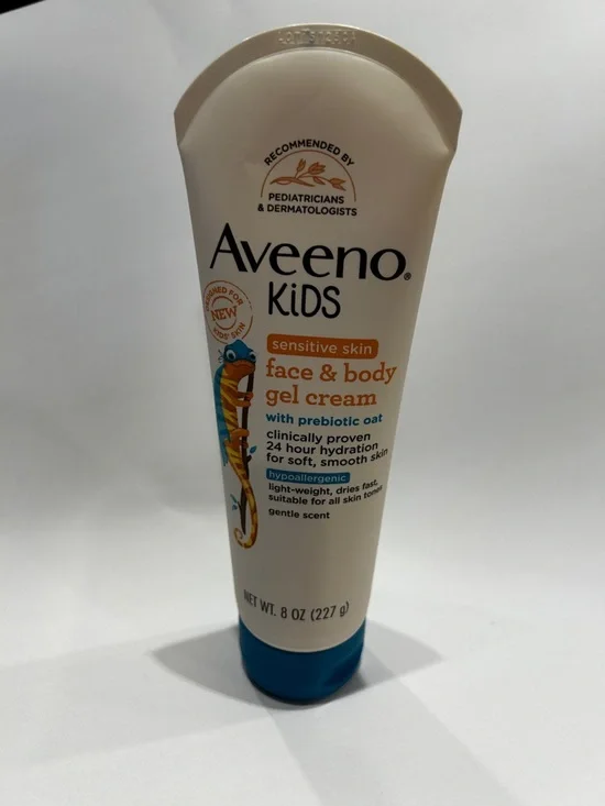 Sensitive Skin Face & Body Gel Cream - Gentle Hydration (Cream/Blue)