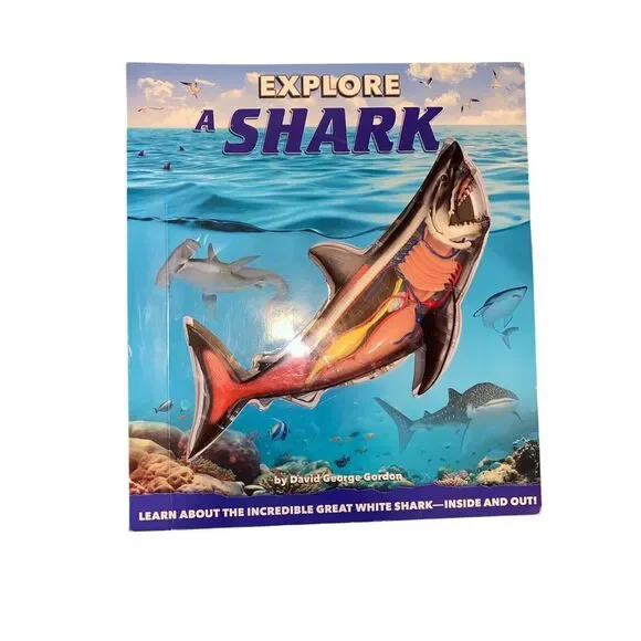 Explore a Shark by David George Gordon: Explore a Shark Inside and Out