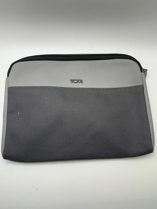 Tumi x Delta Collab Two-Tone Gray Men's Toiletry Pouch